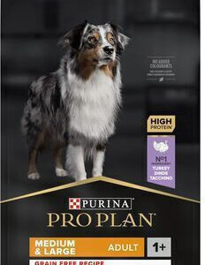Purina OptiDigest Medium & Large Adult 12kg Ξηρά Τροφή χωρίς Σιτηρά για Ενήλικους Σκύλους Μεσαίων & Μεγαλόσωμων Φυλών με Γαλοπούλα