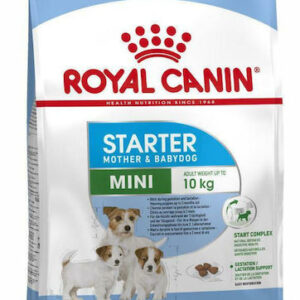 Royal Canin Starter Mother & Babydog Mini 1kg Ξηρά Τροφή για Κουτάβια Μικρόσωμων Φυλών με Καλαμπόκι, Πουλερικά και Ρύζι