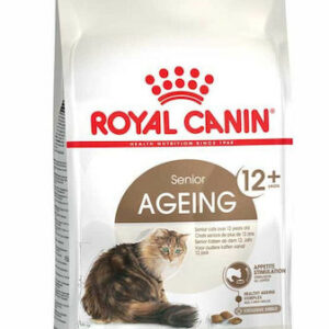 Royal Canin Senior Ageing 12+ Ξηρά Τροφή για Ηλικιωμένες Γάτες με Πουλερικά 0.4kg