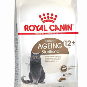 Royal Canin Senior Ageing Sterilised 12+ Ξηρά Τροφή για Ηλικιωμένες Στειρωμένες Γάτες με Ευαίσθητο Ουροποιητικό με Πουλερικά 2kg