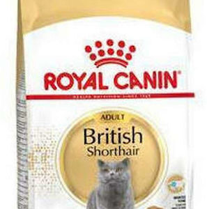 Royal Canin British Shorthair Adult Ξηρά Τροφή για Ενήλικες Γάτες με Καλαμπόκι 4kg