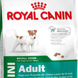Royal Canin Mini Adult 8kg Ξηρά Τροφή Διαίτης για Ενήλικους Σκύλους Μικρόσωμων Φυλών με Καλαμπόκι και Πουλερικά