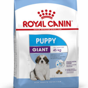Royal Canin Puppy Giant 15kg Ξηρά Τροφή για Κουτάβια Μεγαλόσωμων Φυλών με Καλαμπόκι, Πουλερικά και Ρύζι