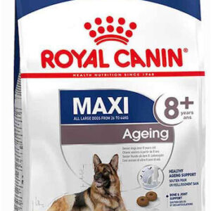 Royal Canin Ageing 8+ 15kg Ξηρά Τροφή για Ηλικιωμένους Σκύλους Μεγαλόσωμων Φυλών με Καλαμπόκι, Πουλερικά και Ρύζι