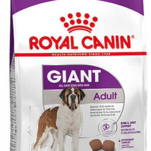 Royal Canin Giant Adult 15kg Ξηρά Τροφή για Ενήλικους Σκύλους Μεγαλόσωμων Φυλών με Πουλερικά και Καλαμπόκι