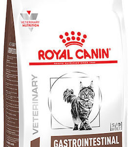 Royal Canin Veterinary Diet Gastro Intestinal Ξηρά Τροφή χωρίς Γλουτένη για Ενήλικες Γάτες με Ευαίσθητο Γαστρεντερικό με Πουλερικά / Ρύζι 4kg