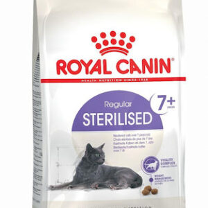 Royal Canin Regular Sterilised 7+ Ξηρά Τροφή χωρίς Γλουτένη για Ηλικιωμένες Στειρωμένες Γάτες με Πουλερικά 10kg