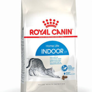 Royal Canin Indoor 27 Ξηρά Τροφή χωρίς Γλουτένη για Ενήλικες Γάτες με Κοτόπουλο / Πουλερικά / Καλαμπόκι 2kg