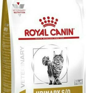 Royal Canin Veterinary Diet Urinary S/O LP 34 Ξηρά Τροφή για Ενήλικες Γάτες με Ευαίσθητο Ουροποιητικό με Πουλερικά 0.4kg