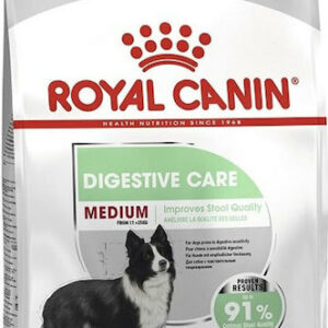 Royal Canin Digestive Care Medium 3kg Ξηρά Τροφή χωρίς Γλουτένη για Ενήλικους Σκύλους Μεσαίων Φυλών με Πουλερικά και Ρύζι