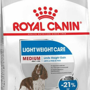 Royal Canin Medium Light Weight Care 3kg Ξηρά Τροφή Διαίτης Στειρωμένων Σκύλων Μεσαίων Φυλών με Καλαμπόκι, Πουλερικά και Ρύζι