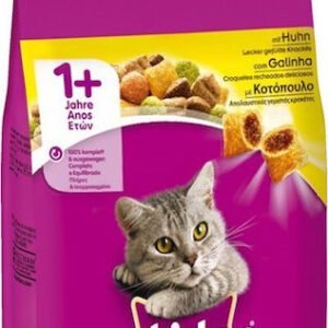 Whiskas 1+ Chicken Ξηρά Τροφή για Ενήλικες Γάτες με Κοτόπουλο 14kg