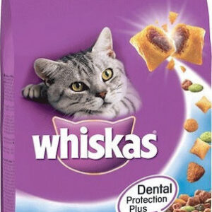 Whiskas Dental Protection Plus Adult Ξηρά Τροφή χωρίς Γλουτένη για Ενήλικες Γάτες με Τόνο 14kg