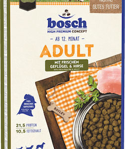 Bosch Petfood Concepts Adult 15kg Ξηρά Τροφή χωρίς Σιτηρά για Ενήλικους Σκύλους με Πουλερικά