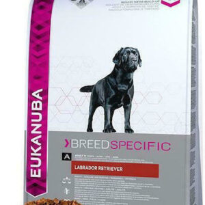 Eukanuba Adult Labrador Retriever 12kg Ξηρά Τροφή χωρίς Γλουτένη για Ενήλικους Σκύλους Μεγαλόσωμων Φυλών με Κοτόπουλο