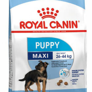 Royal Canin Puppy Maxi 15kg Ξηρά Τροφή για Κουτάβια Μεγαλόσωμων Φυλών με Ρύζι και Χοιρινό