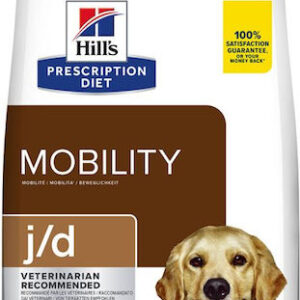 Hill's Prescription Diet J/d Canine Mobility 12kg Ξηρά Τροφή για Ενήλικους Σκύλους με Κοτόπουλο