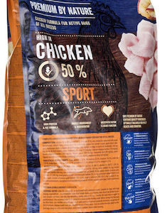 Brit Premium by Nature Sport 15kg Ξηρά Τροφή για Ενήλικους Σκύλους με Κοτόπουλο και Λαχανικά