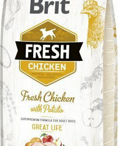 Brit Fresh Chicken with Potato Great Life 12kg Ξηρά Τροφή για Ενήλικους Σκύλους με Κοτόπουλο και Πατάτες