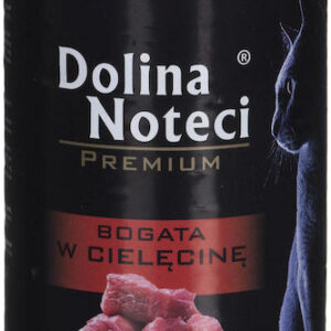 Dolina Noteci Υγρή Τροφή για Ενήλικες Γάτες σε Κονσέρβα με Κοτόπουλο και Μοσχάρι 400gr