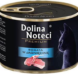Dolina Noteci Premium Υγρή Τροφή για Ενήλικες Γάτες σε Κονσέρβα με Μοσχάρι 185gr 5902921303800