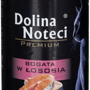 Dolina Noteci Premium Υγρή Τροφή για Ενήλικες Γάτες σε Κονσέρβα με Σολομό 400gr