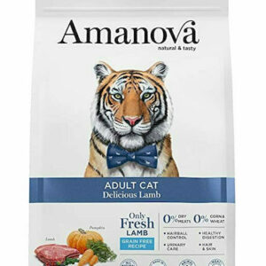 Amanova Adult Cat Ξηρά Τροφή για Ενήλικες Γάτες με Αρνί 1.5kg