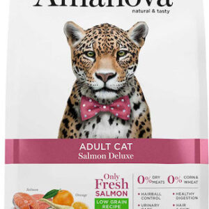 Amanova Adult Cat Ξηρά Τροφή για Ενήλικες Γάτες με Σολομό 1.5kg