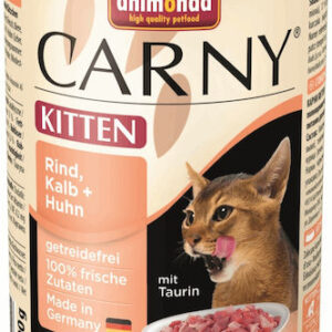 Animonda Carny Kitten Υγρή Τροφή για Ανήλικες Γάτες σε Κονσέρβα με Βοδινό και Κοτόπουλο χωρίς Γλουτένη 400gr 10913