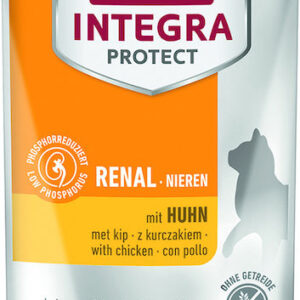 Animonda Integra Protect Renal Υγρή Τροφή για Ενήλικες Γάτες σε Φακελάκι με Κοτόπουλο Διαίτης, χωρίς Σιτηρά 85gr A5-86632