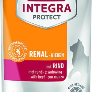 Animonda Integra Protect Renal Υγρή Τροφή για Ενήλικες Γάτες σε Φακελάκι με Βοδινό Διαίτης, χωρίς Σιτηρά 85gr A5-86633
