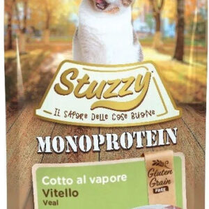 Stuzzy Monoprotein Υγρή Τροφή για Ενήλικες Γάτες σε Φακελάκι με Κρέας χωρίς Σιτηρά & Γλουτένη 85gr