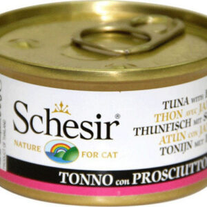 Schesir Nature for Cat Υγρή Τροφή για Ενήλικες Γάτες σε Κονσέρβα με Τόνο χωρίς Γλουτένη 85gr 55061109