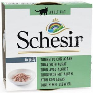 Schesir Nature For Cat Υγρή Τροφή για Ενήλικες Γάτες σε Κονσέρβα με Τόνο χωρίς Γλουτένη 85gr 55061112