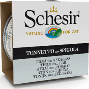 Schesir Nature for Cat Υγρή Τροφή για Ενήλικες Γάτες σε Κονσέρβα με Τόνο χωρίς Γλουτένη 85gr 55061336