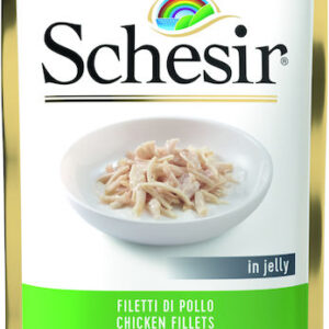 Schesir Nature for Cat Υγρή Τροφή για Ενήλικες Γάτες σε Φακελάκι με Κοτόπουλο χωρίς Γλουτένη 100gr