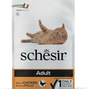Schesir Adult Ξηρά Τροφή χωρίς Γλουτένη για Ενήλικες Γάτες με Κοτόπουλο 10kg
