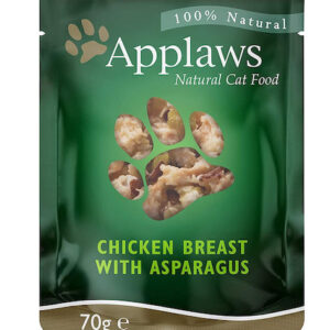 Applaws Natural Cat Food Υγρή Τροφή για Ενήλικες Γάτες σε Φακελάκι με Κοτόπουλο 70gr