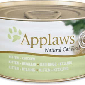 Applaws Natural Cat Food Kitten Υγρή Τροφή για Ανήλικες Γάτες σε Κονσέρβα με Κοτόπουλο χωρίς Γλουτένη 70gr