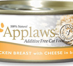 Applaws Natural Cat Food Υγρή Τροφή για Ενήλικες Γάτες σε Κονσέρβα με Κοτόπουλο χωρίς Γλουτένη 156gr