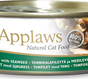 Applaws Natural Cat Food Υγρή Τροφή για Ενήλικες Γάτες σε Κονσέρβα με Τόνο 70gr