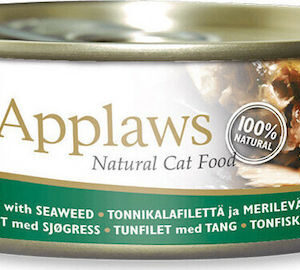 Applaws Natural Cat Food Υγρή Τροφή για Ενήλικες Γάτες σε Κονσέρβα με Τόνο 156gr 026550