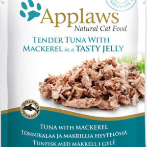 Applaws Natural Cat Food Υγρή Τροφή για Ενήλικες Γάτες σε Φακελάκι με Τόνο χωρίς Σιτηρά 70gr