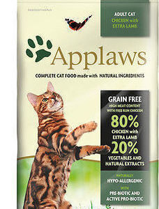 Applaws Adult Cat Grain Free Ξηρά Τροφή για Ενήλικες Γάτες με Αρνί / Κοτόπουλο 0.4kg