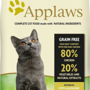 Applaws Senior Cat Grain Free Ξηρά Τροφή για Ηλικιωμένες Γάτες με Κοτόπουλο 2kg