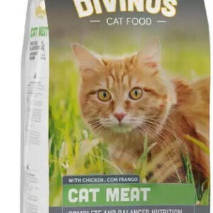 Divinus Pet Nutrition Cat Meat Ξηρά Τροφή χωρίς Γλουτένη για Ενήλικες Στειρωμένες Γάτες με Κρέας 2kg