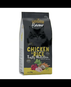 Divinus Pet Nutrition Flavour Ξηρά Τροφή για Ενήλικες Γάτες με Κοτόπουλο / Ρύζι 18kg