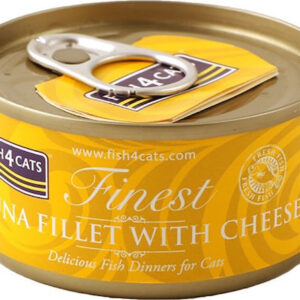 Fish4Cats Finest Υγρή Τροφή για Ενήλικες Γάτες σε Κονσέρβα με Τόνο 70gr CTW602