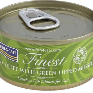 Fish4Cats Finest Υγρή Τροφή για Ενήλικες Γάτες σε Κονσέρβα με Μύδια και Τόνο 70gr CTW640