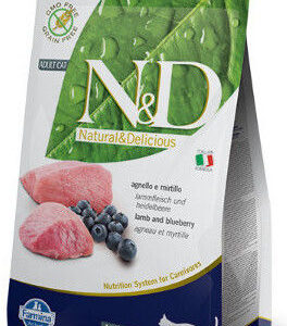 Farmina Lamb & Blueberry Adult Ξηρά Τροφή χωρίς Σιτηρά & Γλουτένη για Ενήλικες Γάτες με Αρνί 0.3kg